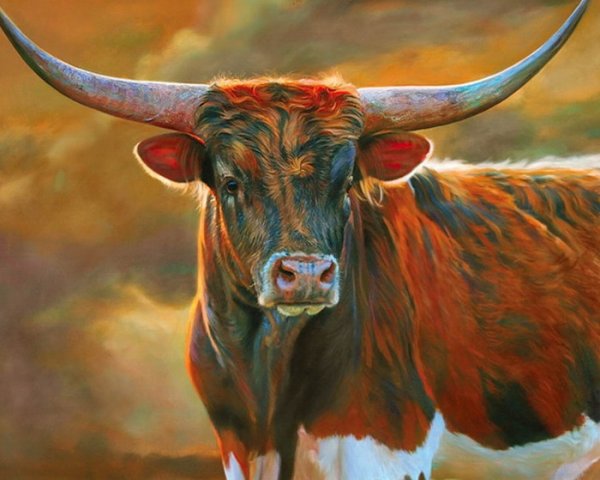 Коровы картины Терезы Эллиот