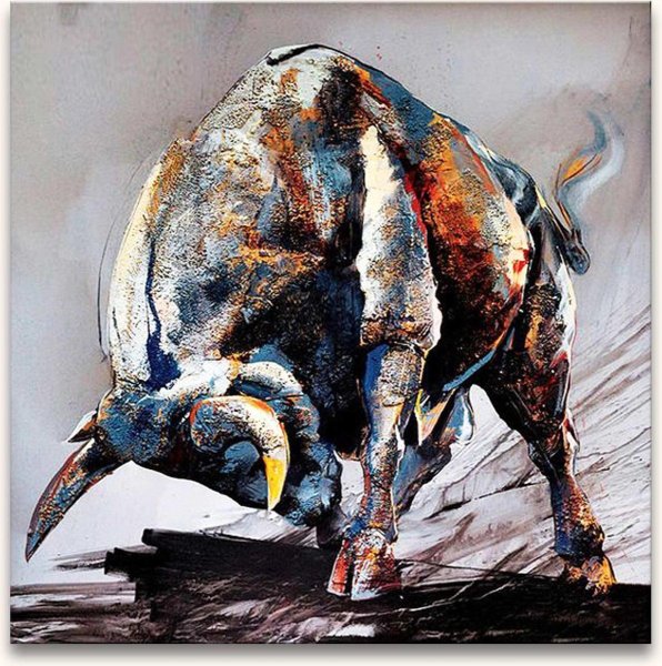 Бык современное искусство