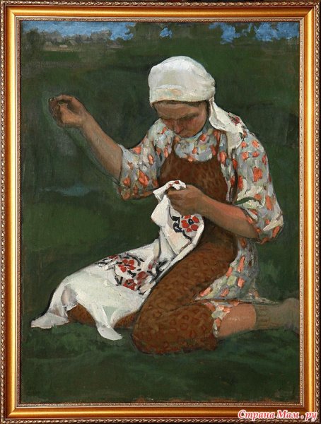 Сергей Виноградов крестьянки картины