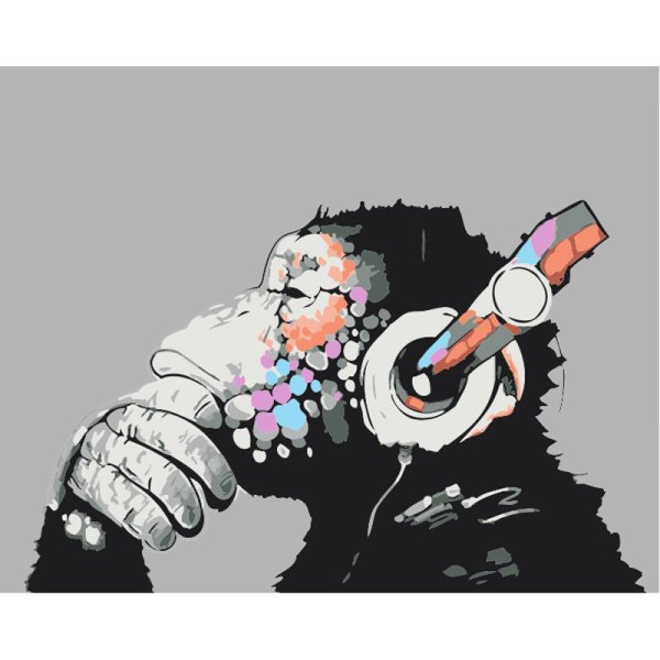 Картина 3 обезьяны