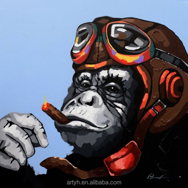 Энди Уорхол картины обезьяны