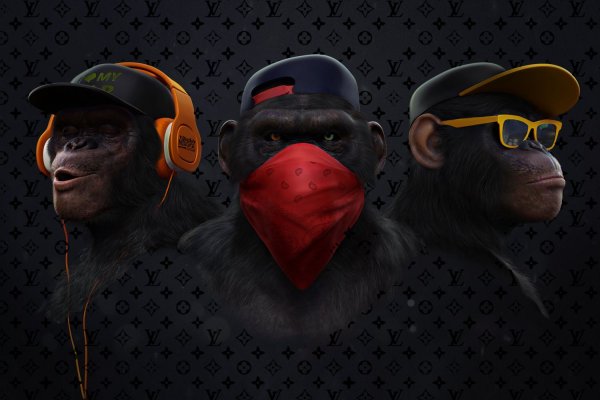 Алмазная мозаика обезьяна в наушниках