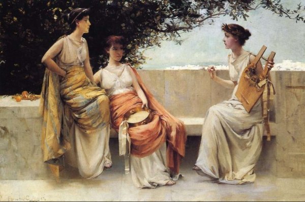 John William Godward, r.b.a. 1861