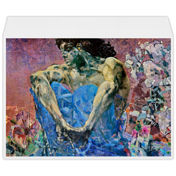 Михаил Врубель демон сидящий