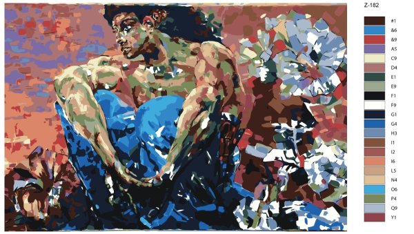 Михаил Врубель картины демон сидящий