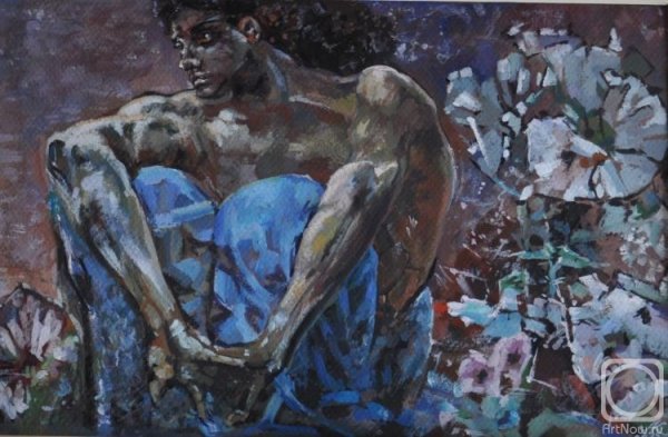 М А Врубель демон сидящий