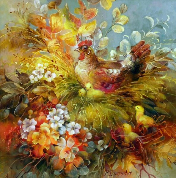 Вьюгова Римма Николаевна в живописи художников