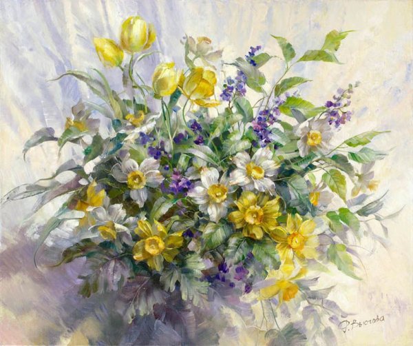 Натюрморты Вьюговой Риммы