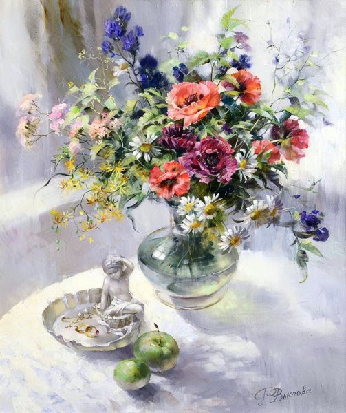 Художница Римма Вьюгова картины