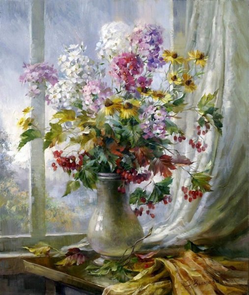 Римма Вьюгова натюрморты