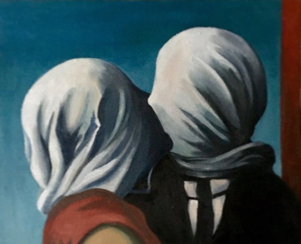 Рене Магритта влюбленные