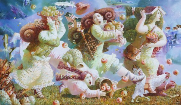 Анна Березовская. «Рождественская звезда или третий ужин». 2019