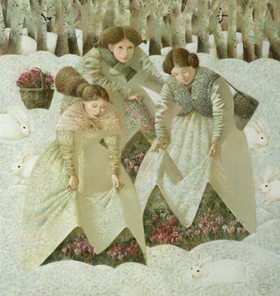 Анна Березовская художник бык