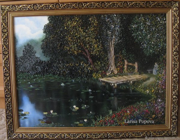 Поленов заросший пруд