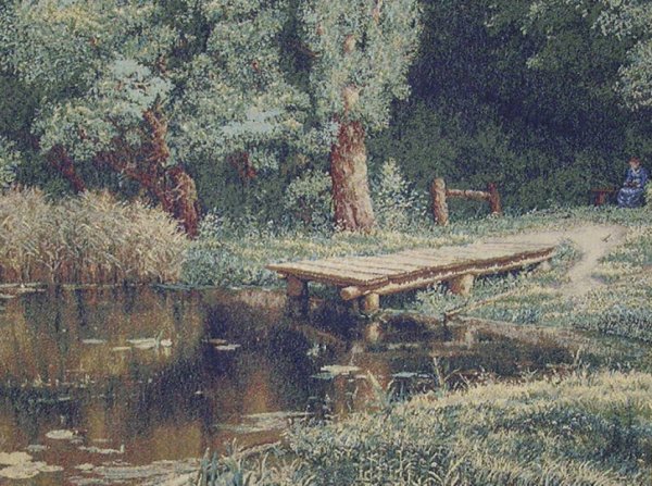 Василий Поленов заросший пруд картина