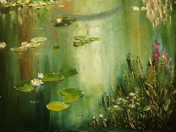 Валентин Серов прудик. Абрамцево