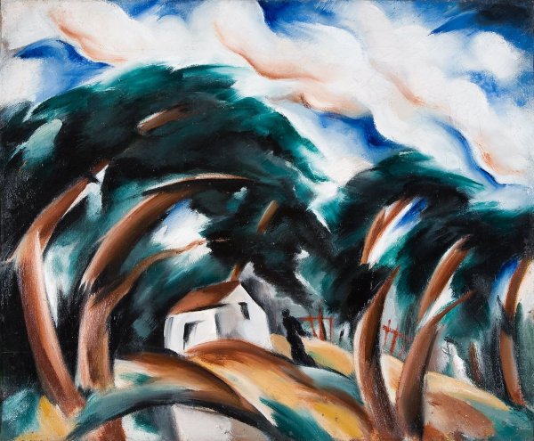 Голощапов Николай пейзаж 1910