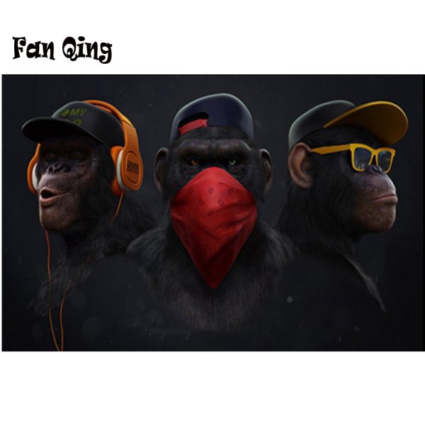 Картина обезьяны SWAG