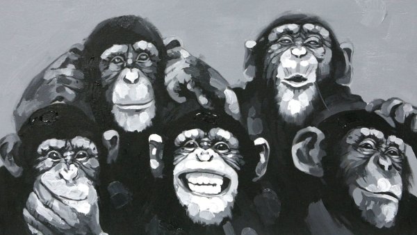 Пять обезьян