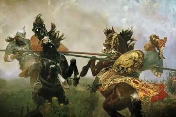 Поединок богатырей Пересвета и Челубея