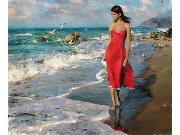 Михаил и Инесса Гармаш картины у моря