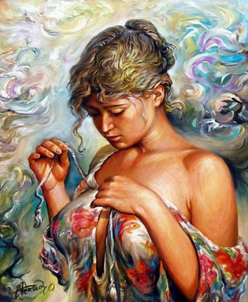 Художник Аркадий Острицкий (Arkadiy Ostritskiy)