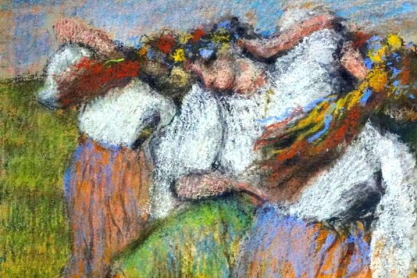 Эдгар Дега русские танцовщицы 1895 г