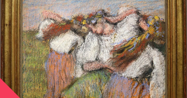 Эдгар Дега русские танцовщицы 1895 г