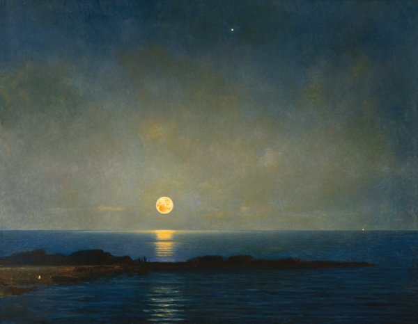 Алексей Петрович Боголюбов Лунная ночь на море