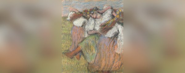 Картина Эдгара Дега русские танцовщицы