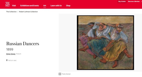 Дега русские танцовщицы 1899 Эдгар