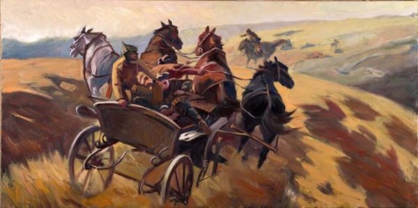 Митрофан Борисович греков тачанка