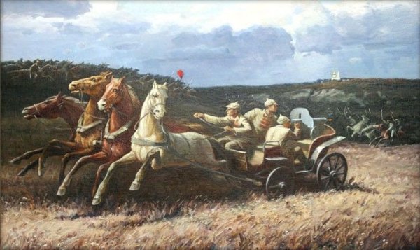 Махновская Пулеметная тачанка