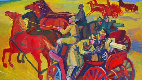 Митрофан греков тачанка