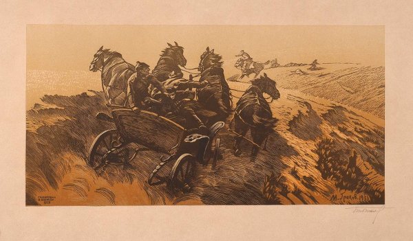 "Бой под Егорлыкской" (1927-29). Греков