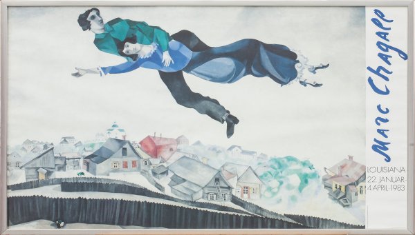 Марк Шагал. Прогулка. 1917–1918