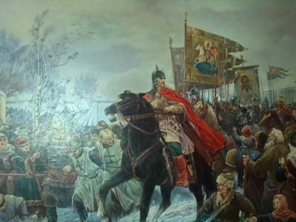 Въезд Александра Невского во Псков