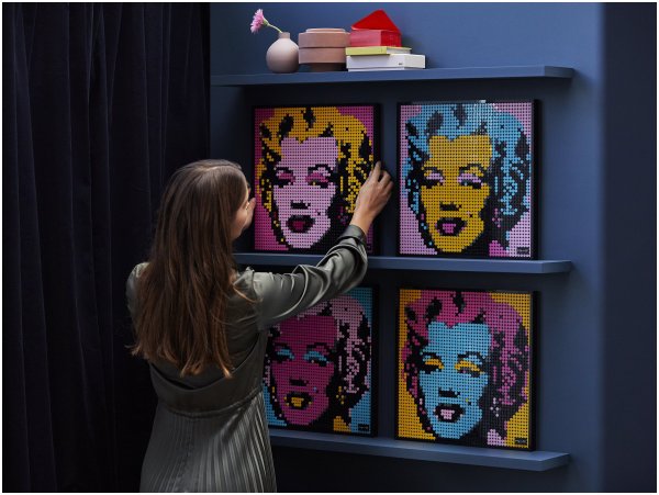 Конструктор LEGO Art 31197 Мэрилин Монро Энди Уорхола