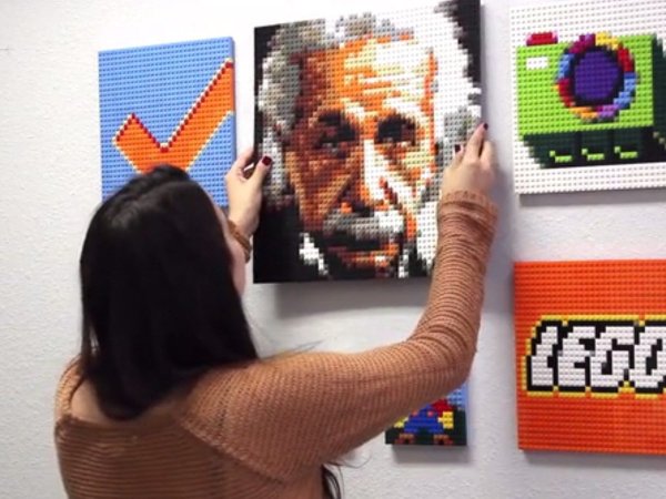 Картины из лего