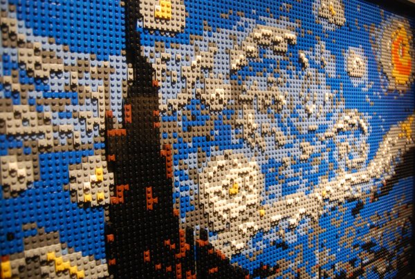 Лего картина мозаика