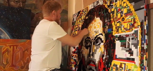 Картины из лего