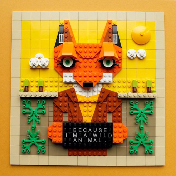 Лего с лисами