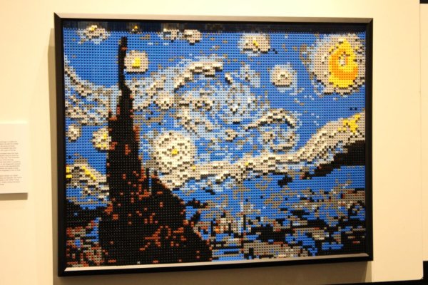 Лего Ван Гог Звездная ночь