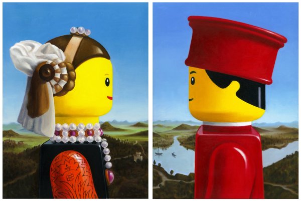 Лего живопись для дошкольников