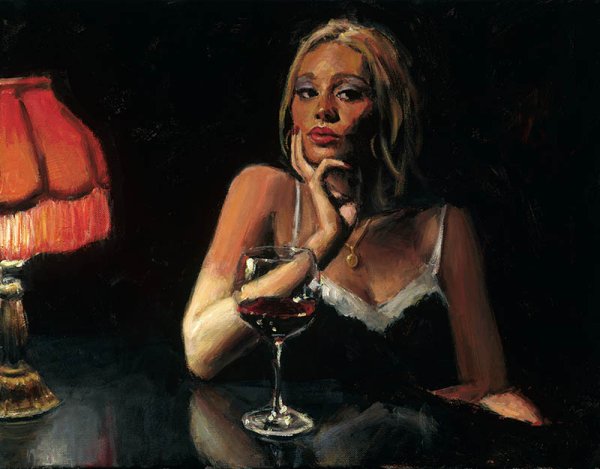 Художник Фабиан Перез вино