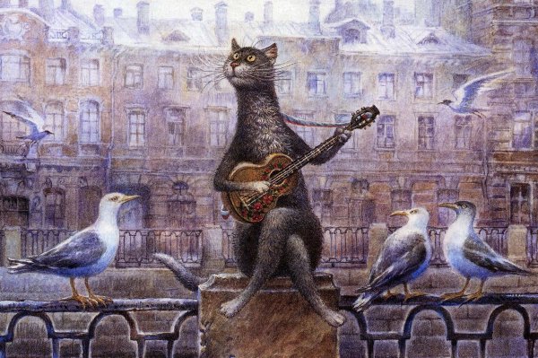 Петербургские коты Владимира Румянцева