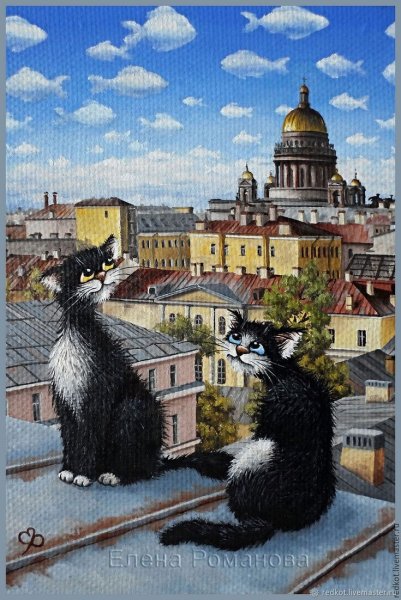Елена Романова коты Санкт-Петербурга