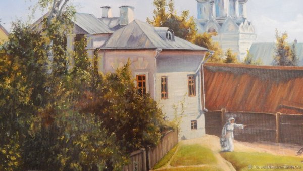 Поленов Московский дворик