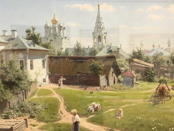 Василий Дмитриевич Поленов Московский дворик