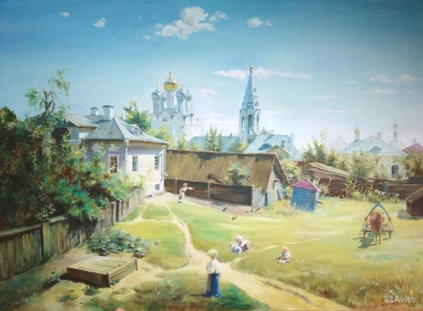 Поленов Московский дворик 1878